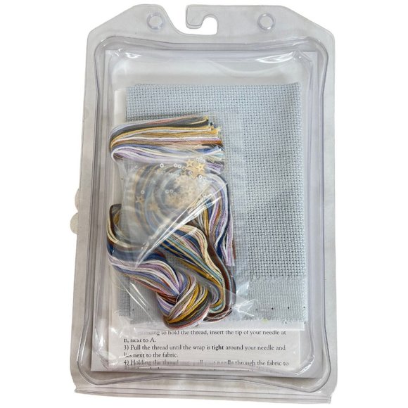 Dimensions Gold Collection Petite Twilight Angel 6711 Cross Stitch Kit Holiday - Picture 3 of 4